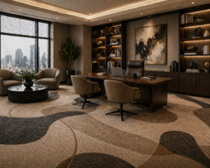 hand-tufted Carpet in Business Area